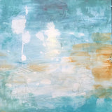 Healing Waters III, Abstract Painting by Mad Honey Studio
