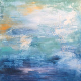 Healing Waters IV, Abstract Painting by Mad Honey Studio
